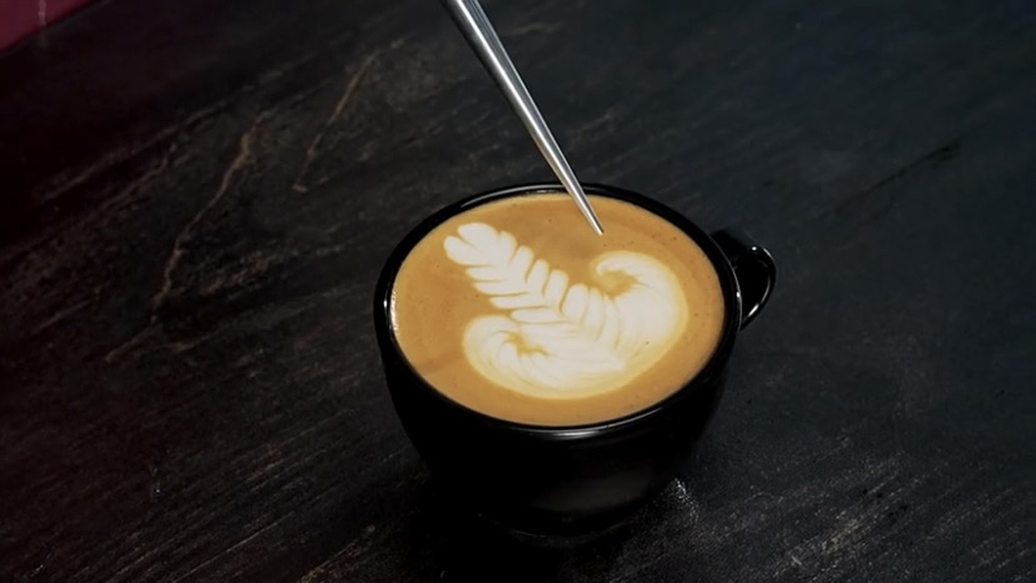How to Draw a Rosetta in Latte Art