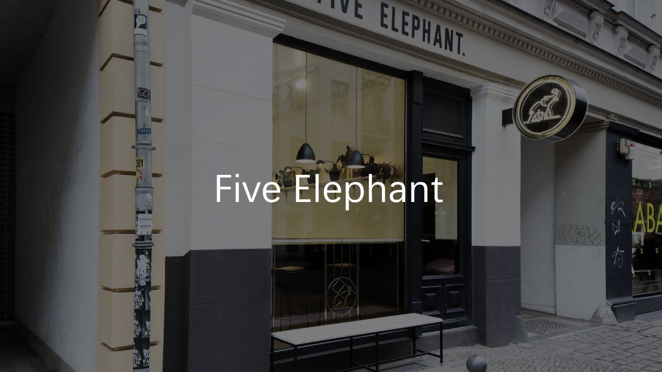 ТОП 5 обжарочных компаний Берлина. Five Elephant.